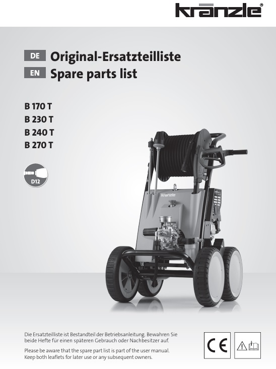 kranzle b 270 t części